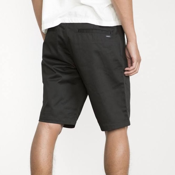 NWT RVCA THE WEEK-END SHORTS in Black - Picture 2 of 16